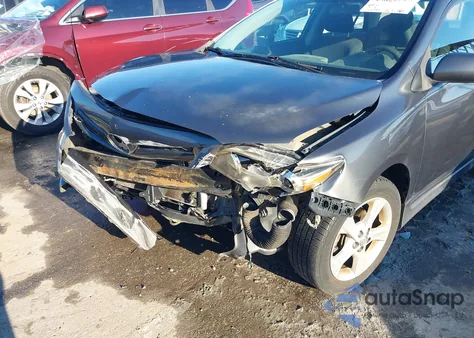2011 Toyota Corolla S from USA, damaged, VIN 2T1BU4EE4BC708575